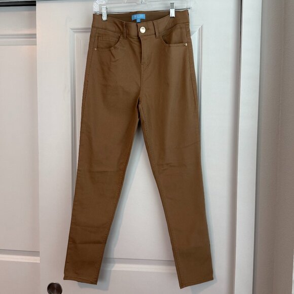 Draper James RSVP Size 8 Tan Skinny Jeans - Picture 1 of 7